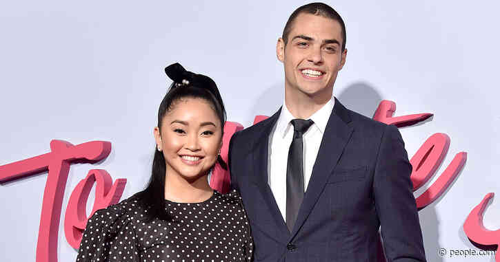 Lana Condor and Noah Centineo Pose Together at To All The Boys Sequel Premiere