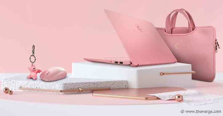 MSI’s new pink laptop shows that powerful PCs can be stylish, too