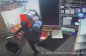 CCTV: Knifemen rob Stretford shop