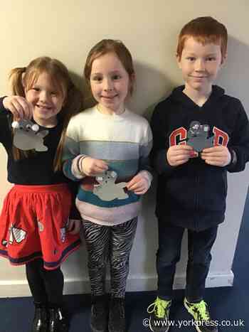Elvington School children support school burnt out in Australian fires
