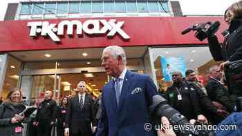 Prince of Wales ‘amazed’ during first visit to TK Maxx store