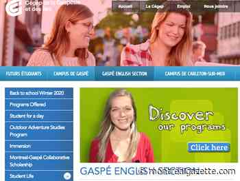 Quebec education minister criticizes Gaspé CEGEP's anglo campus