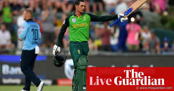 South Africa beat England by seven wickets in first ODI – as it happened