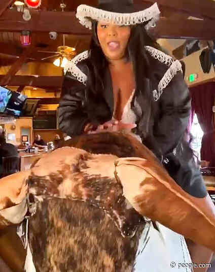 Lizzo Rides a Mechanical Bull to Announce She Will Perform at Houston Rodeo: 'I'm Coming Home!'
