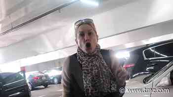 Actress Alice Evans Loses It on YouTuber After Parking Lot Fender Bender