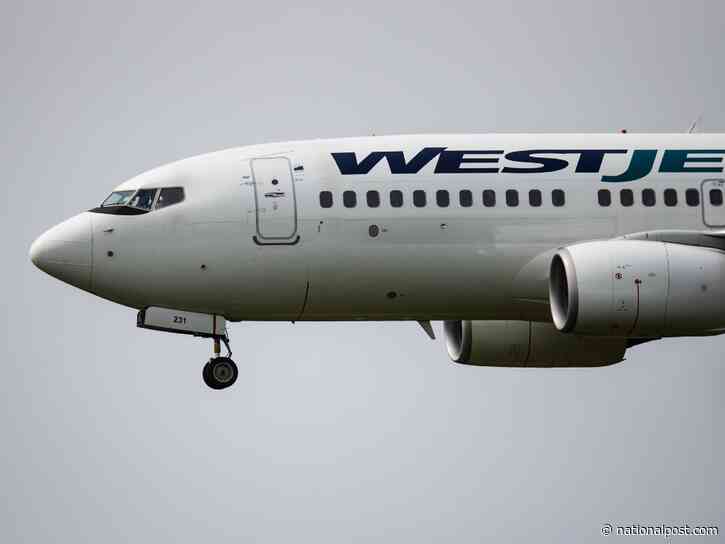 WestJet flight from Toronto to Jamaica turns back following coronavirus hoax, man charged - National Post