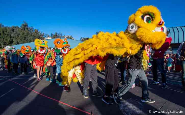 Students in immersion program welcome Chinese New Year with dragon dances and cultural awareness