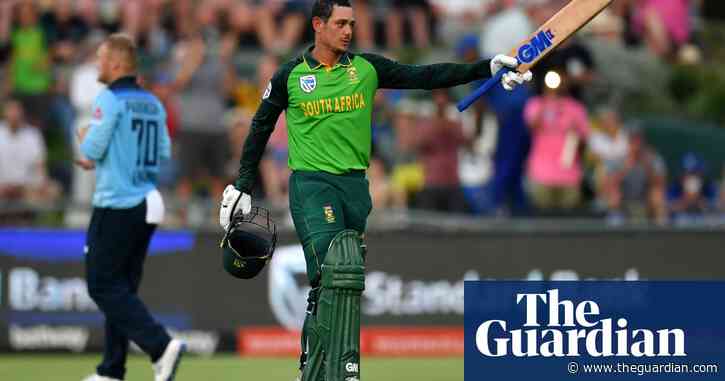 De Kock leads South Africa’s seven-wicket defeat of England in first ODI
