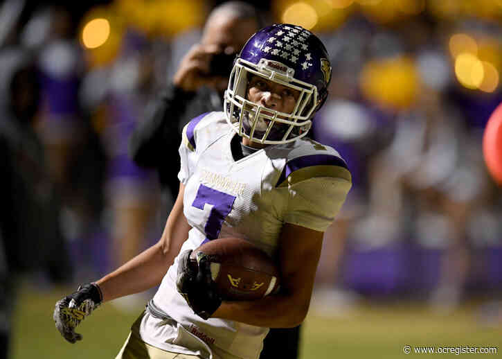 Football: Diamond Bar wide receiver Chase Wells transfers to La Habra