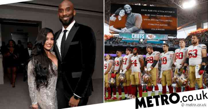 Kobe Bryant’s wife Vanessa ‘touched’ by Super Bowl tribute following tragic helicopter crash