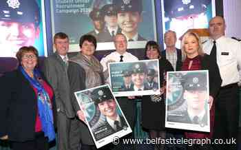 A milestone moment, says priest as Sinn Fein's O'Neill joins PSNI recruitment drive