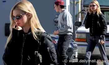 Brooklyn Beckham's girlfriend Nicola Peltz heads for breakfast with beau in Los Angeles