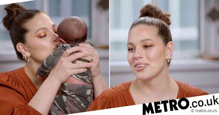Ashley Graham says she ‘felt everything’ during her natural birth and just… ouch