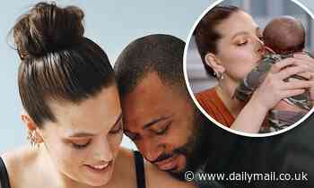Ashley Graham posts adorable breastfeeding photo with son Isaac