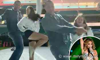 Alex Rodriguez miserably fails as he tries to do the Renegade TikTok Challenge with teen daughter