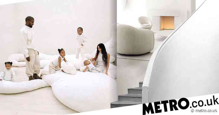 Inside Kim Kardashian and Kanye West’s very white, very clean $60m mansion