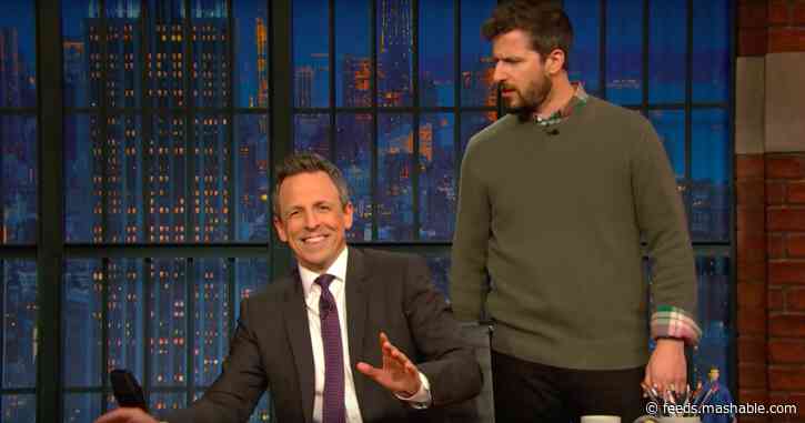 Seth Meyers and Andy Samberg poke fun at Iowa's chaotic Democratic caucus