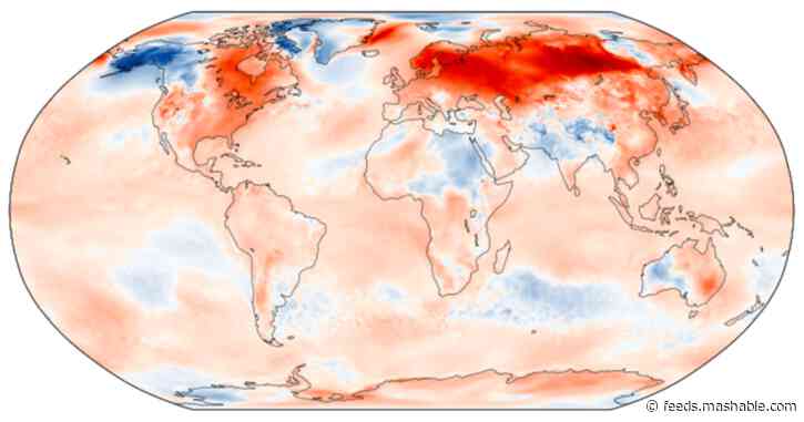 You just lived through the warmest January on record