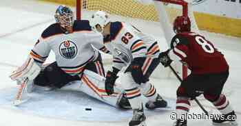 Edmonton Oilers come up dry in Arizona