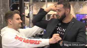 UFC's Dominick Reyes Shows How to Counter Jon Jones' Elbow on TMZ Staffer