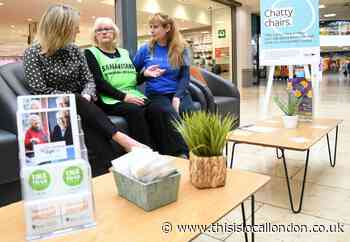 Uxbridge shoppers get chatting on Time To Talk Day