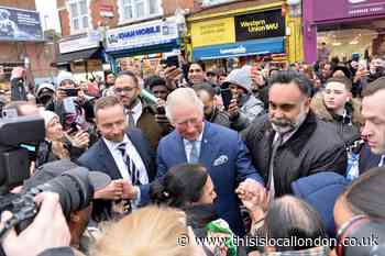 Prince Charles mobbed by royal fans in Tooting as he visits 'amazing' TK Maxx