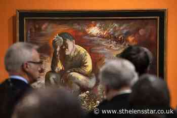 Painting showing Hitler as Cain displayed in Berlin museum - St Helens Star
