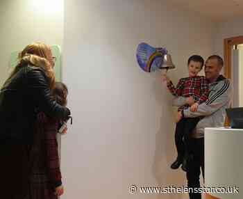 Leah rings the bell at Alder Hey after 'miracle' recovery - St Helens Star
