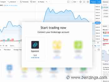 TradingView Integrates Gemini Cryptocurrency Exchange Trading Capabilities - Benzinga