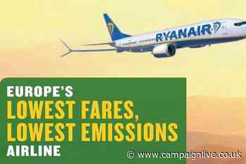 Ryanair ads banned over 'lowest emissions' claim