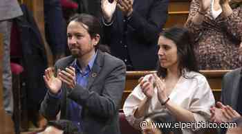 Pablo Iglesias e Irene Montero, Derechos Sociales e Igualdad en el gobierno de Sánchez - El Periódico