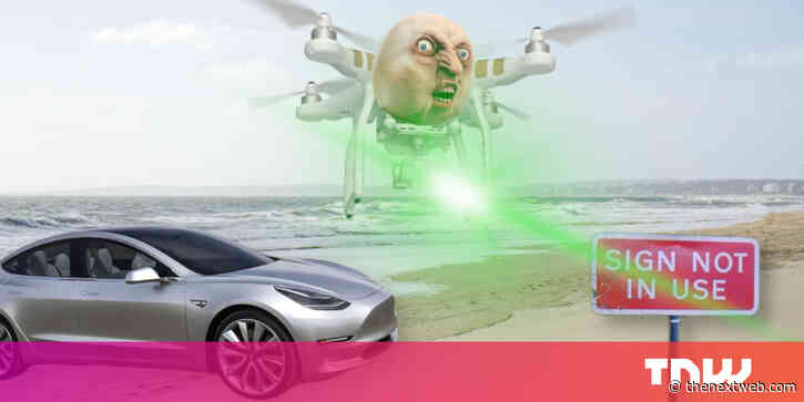 Tesla’s Autopilot dangerously fooled by drone-mounted projectors