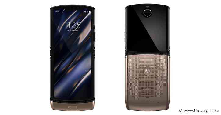 Motorola’s foldable Razr looks even better in gold