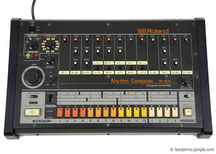 Iconic Roland TR-808 drum machine enters NAMM TECnology Hall of Fame