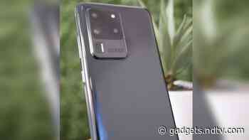 Samsung Galaxy S20 Ultra Leaked Live Image Gives Closer Look at Quad Rear Camera Module