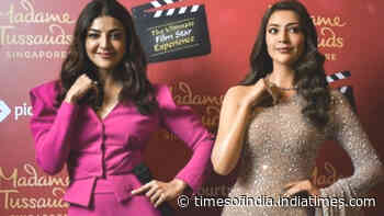 Kajal Aggarwal's wax statue unveiled at Madame Tussauds Singapore