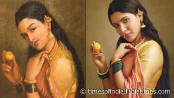 Shruti Haasan, Samantha Akkineni, and 10 other Southern actresses bring Raja Ravi Varma paintings to life