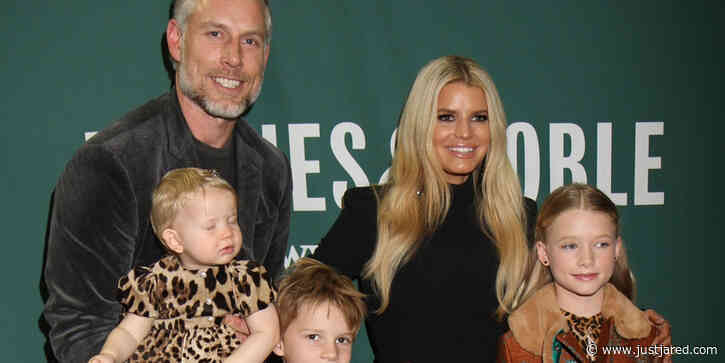Jessica Simpson Gets Support From Husband Eric Johnson & Kids at NYC Book Event!