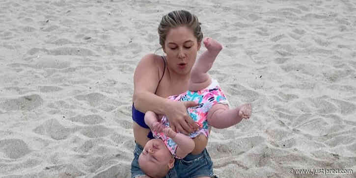 Olympian Shawn Johnson Defends Her 3-Month-Old Daughter Drew's First Flip (Video)