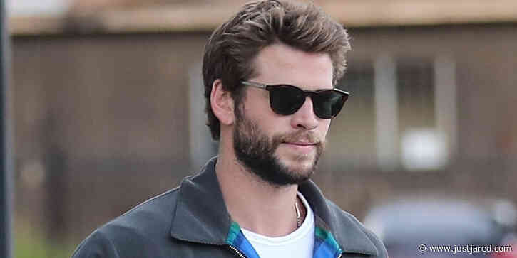 Liam Hemsworth Arrives For a Suit Fitting at John Varvatos