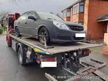 Vehicle with false plates found abandoned in Farnworth - The Bolton News