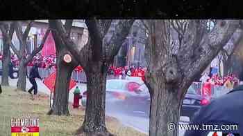 Kansas City Chiefs Super Bowl Parade, Car Chase Ends In PIT Maneuver
