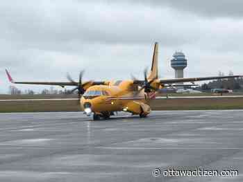 C-295 trainer arrives at RCAF base in British Columbia