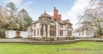A former school is being sold as a six-bedroom home and it comes with all the original desks and books