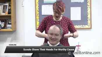 Gallery/Video: Local Scouts Shave Their Heads for Cancer