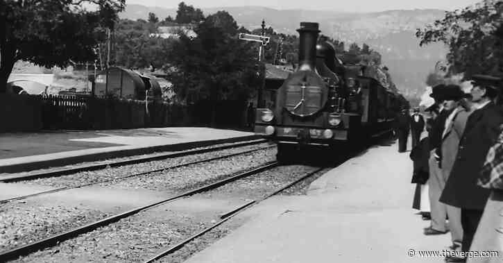 Classic 1896 short film gets upscaled to 4K using neural networks