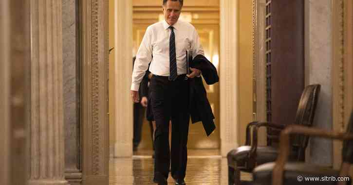Mitt Romney to break with GOP and vote to remove Trump from office