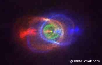 Two stars fought and left us with this stellar view of their battle     - CNET