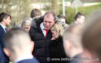 Tears as family and friends say farewell to tragic Co Down teen Deaglan Moran