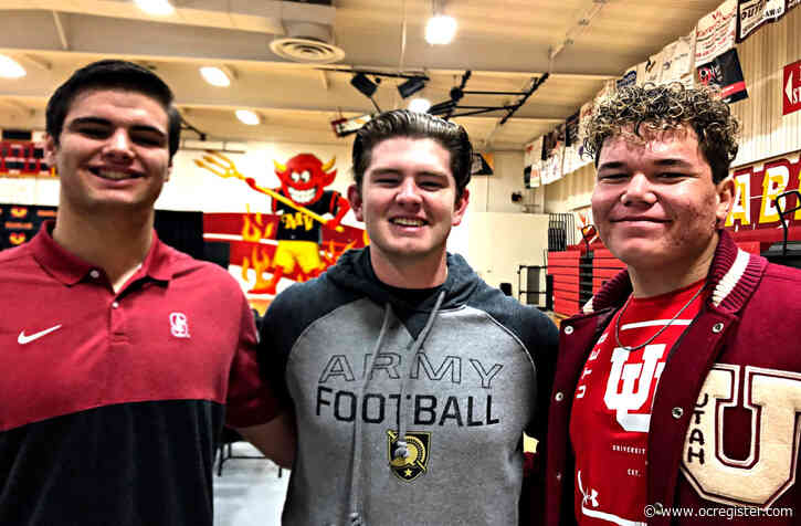 Mission Viejo’s college-bound class swells to county-high 12 on National Signing Day